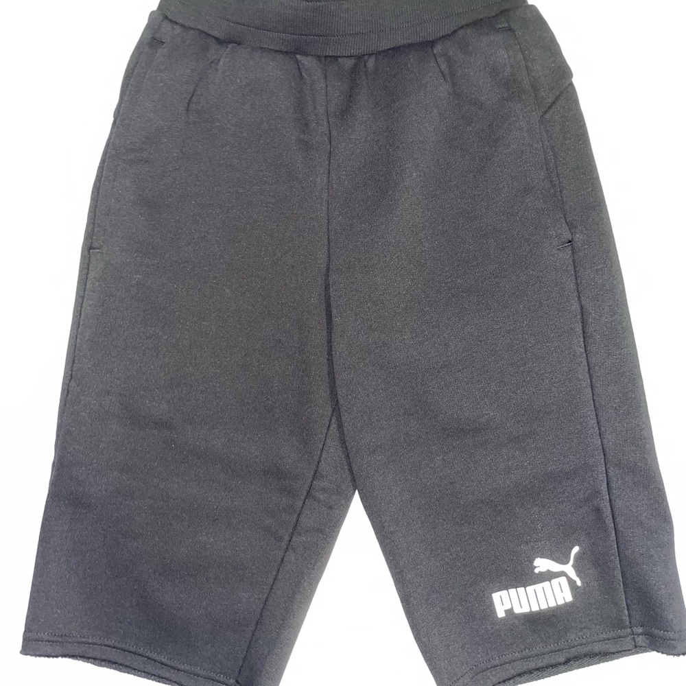 Puma: Men’s Black Long Shorts (XXSmall)